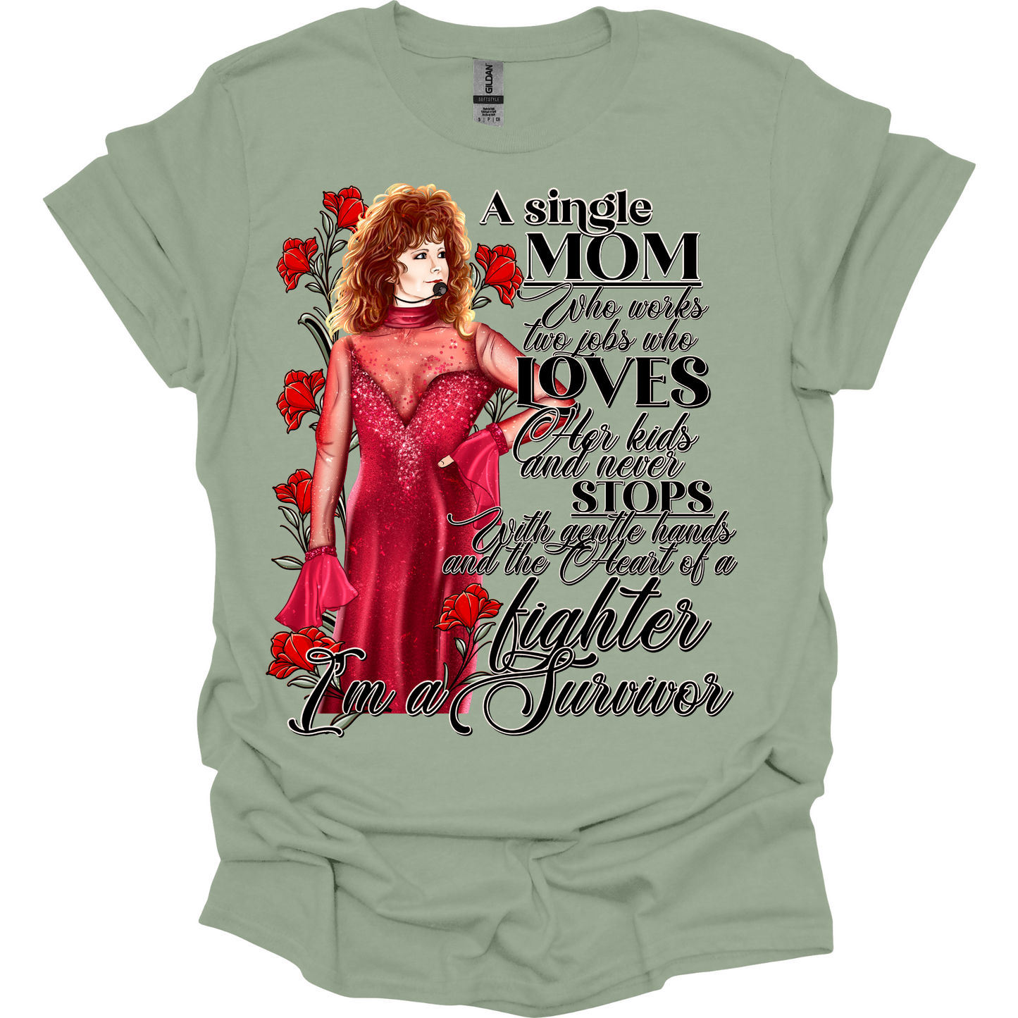 I'm a Survivor Fancy T-shirt