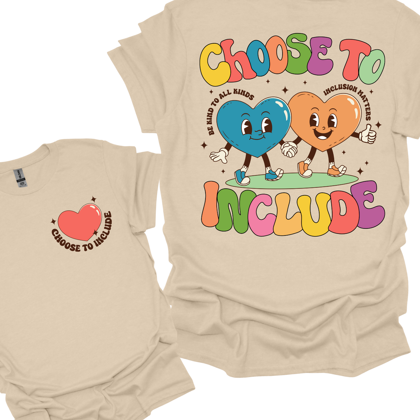 Choose to include T-shirt