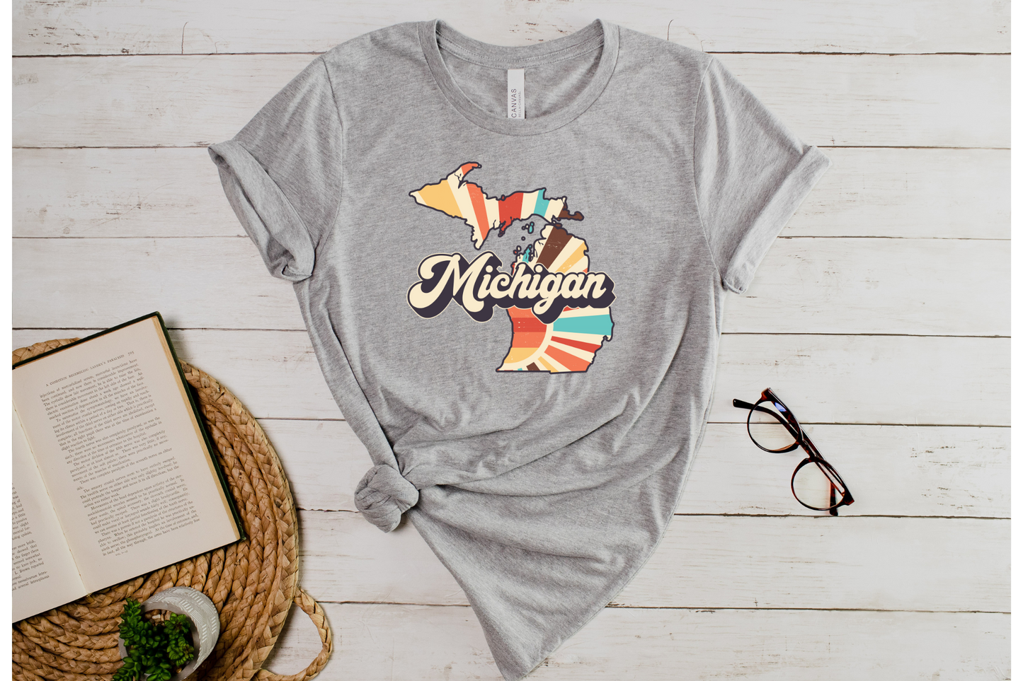 Retro Michigan T-Shirt