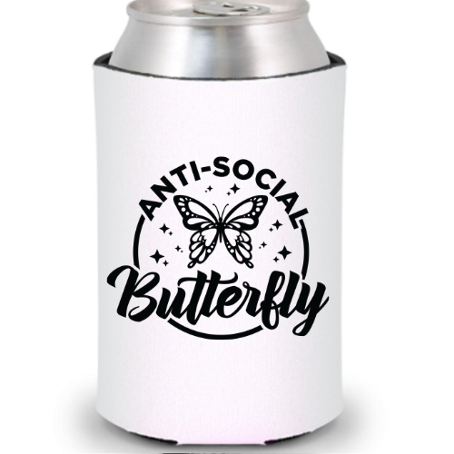 Anti-Social Butterfly Can Cooler