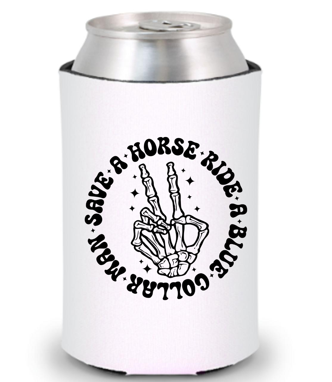 Blue Collar Man Can Cooler