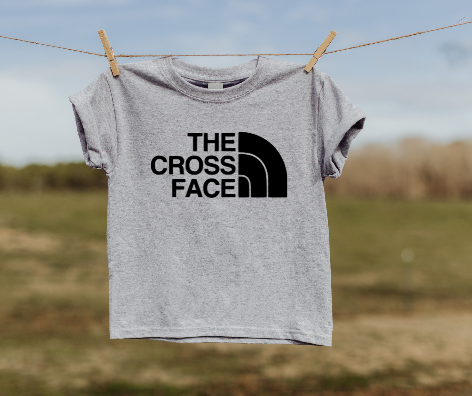 The Cross Face Kids T-shirt