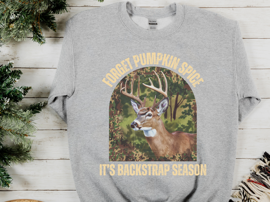 Backstrap Season Crewneck Sweatshirt