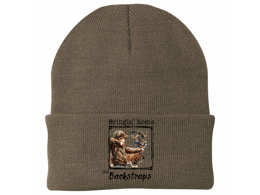 Bringin Home the Backstraps Winter Hat