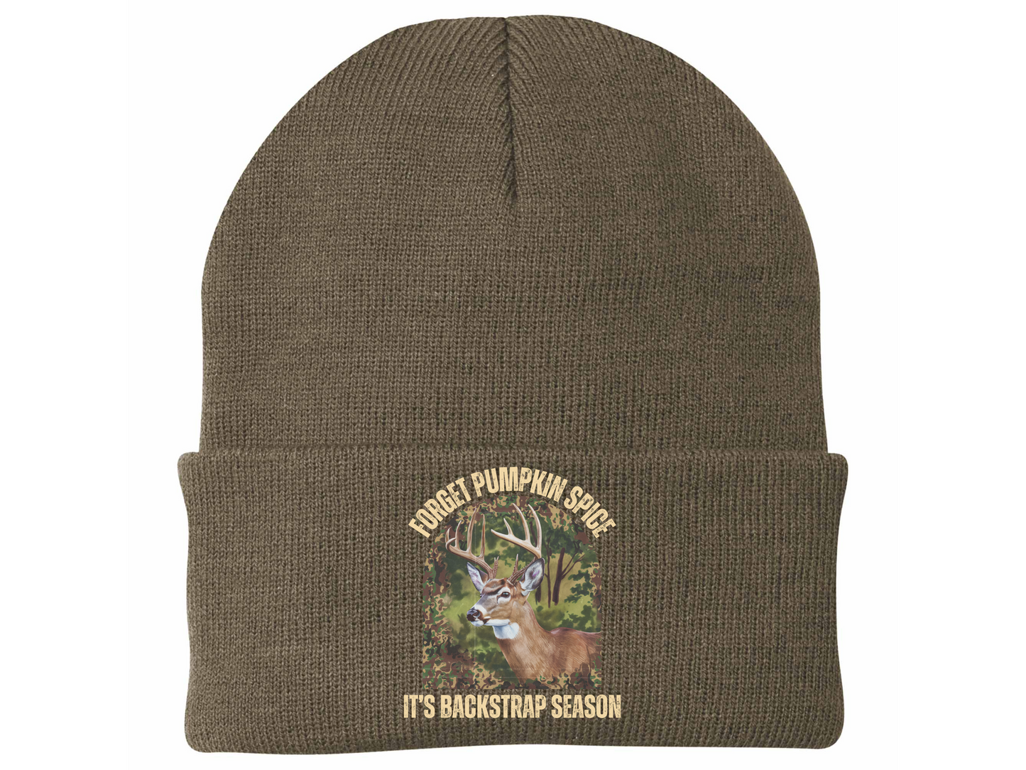 Its Backstrap Season Winter Hat