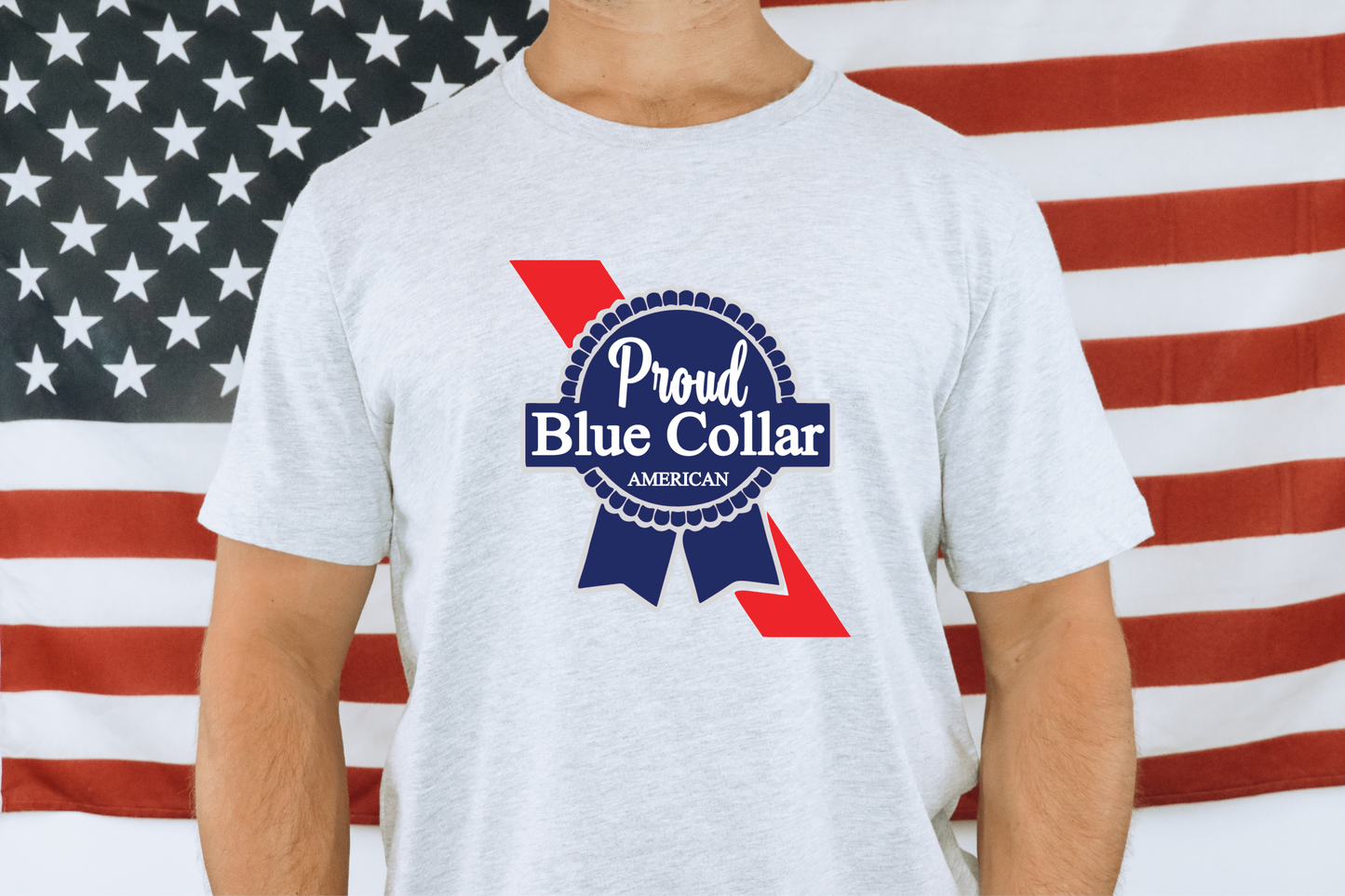 Proud Blue Collar T-shirt