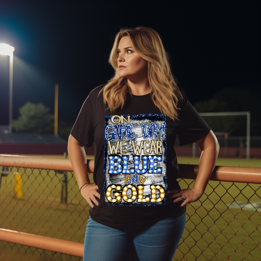 Blue & Gold T-shirt