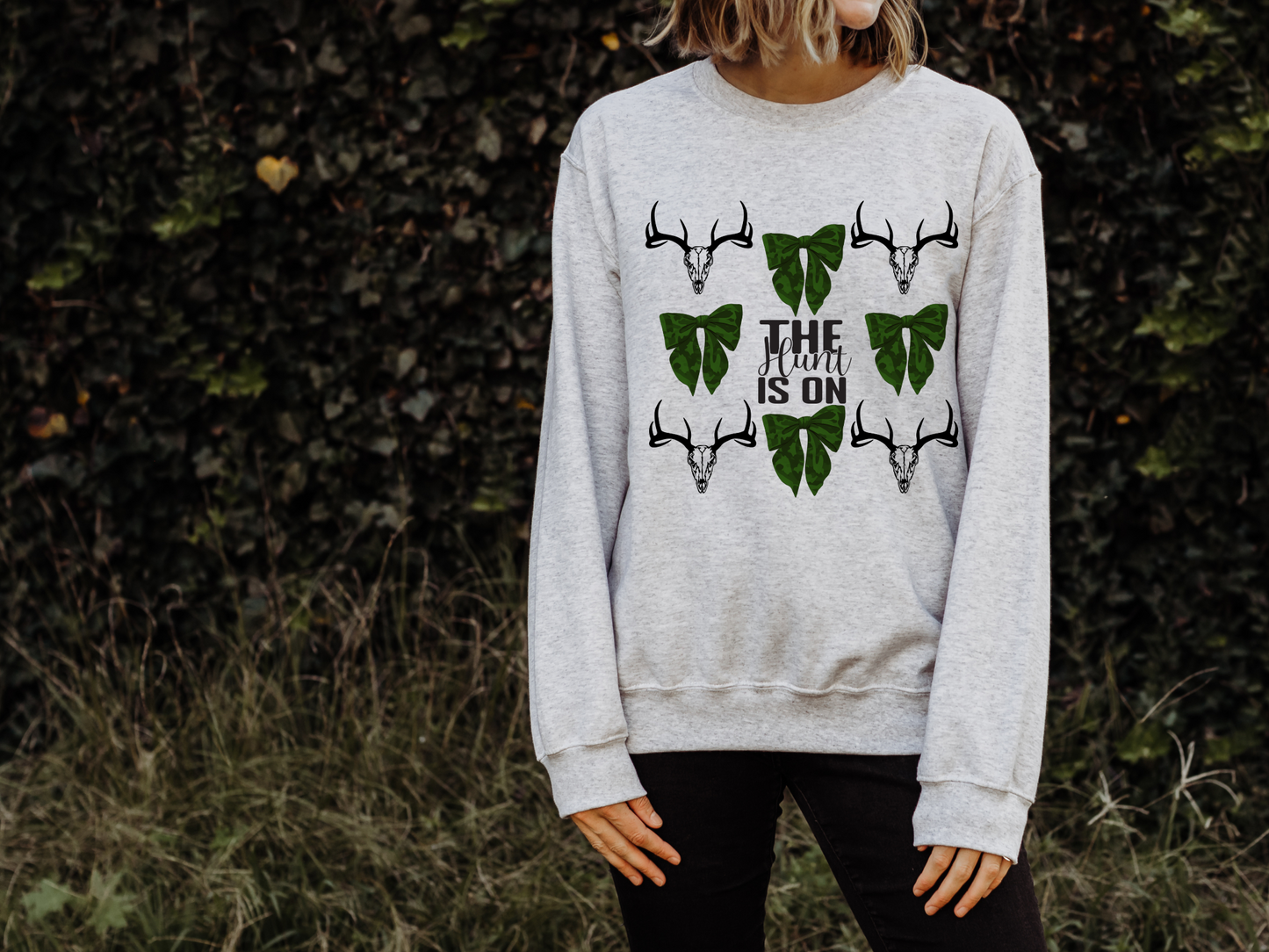 The Hunt is on Bows Sweatshirt