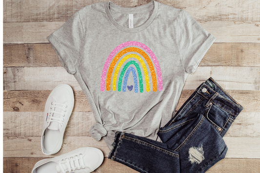 Sparkly Rainbow T-Shirt