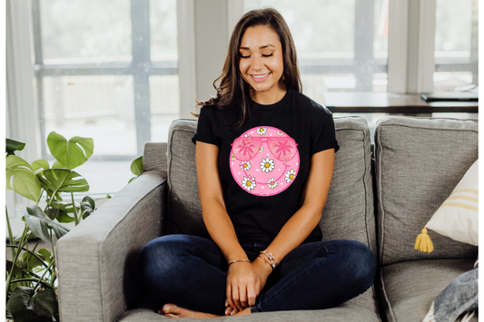 Pink Smiley T-Shirt