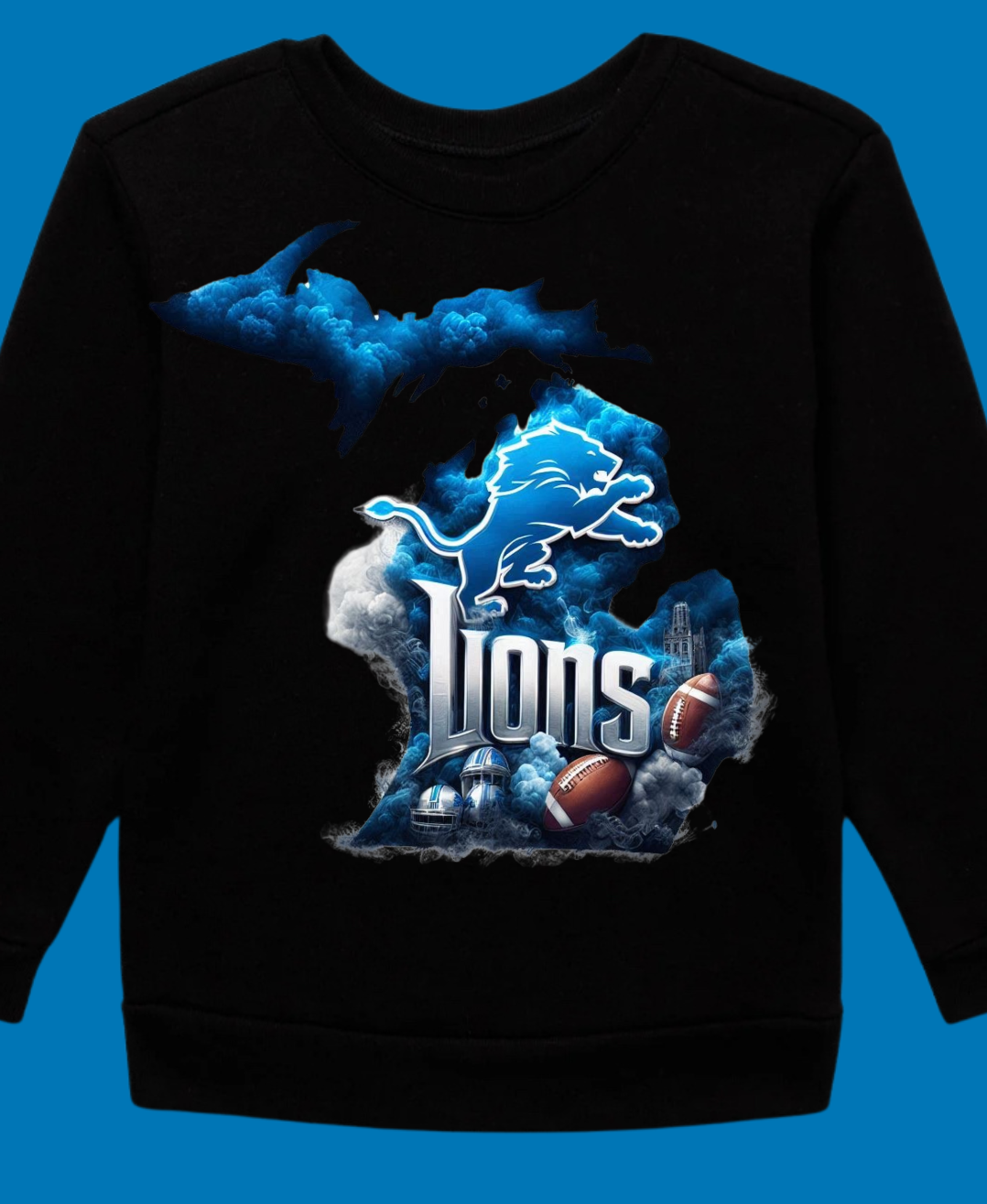 MI Lions Crewneck Sweatshirt