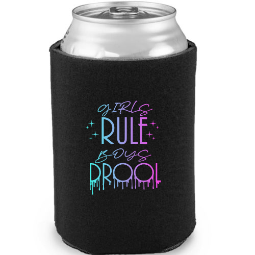 Girls Rule Can Cooler