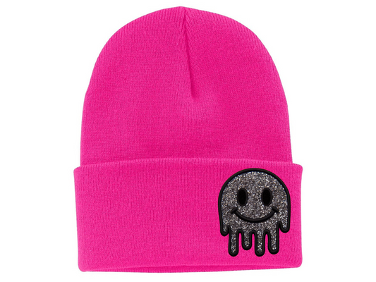 Drippy Smiley Winter Hat