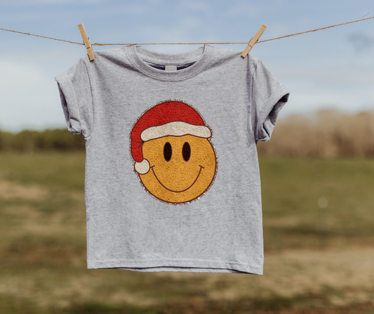 Muted Smiley Santa T-shirt