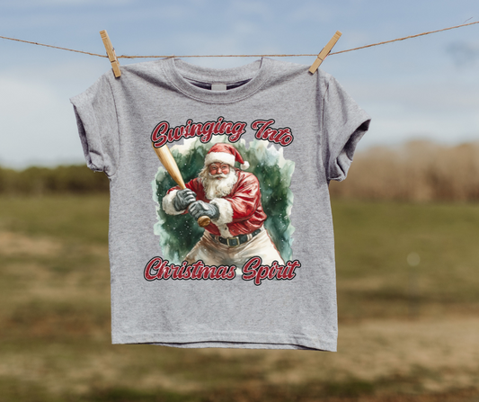 Swinging Into Christmas T-shirt