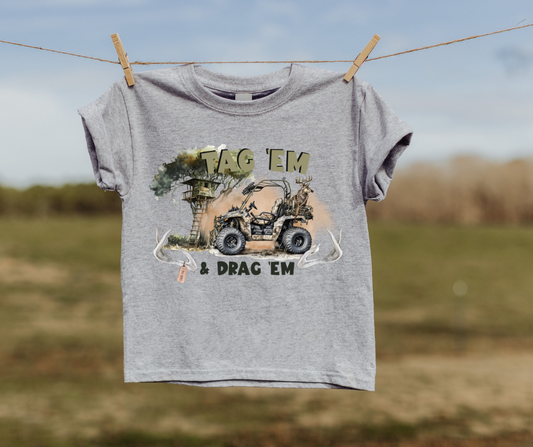 Tag Em & Drag Em T-shirt