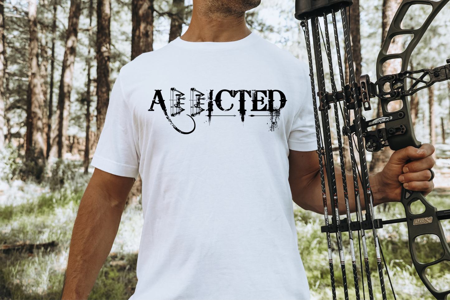 Addicted Bow Hunting T-shirt