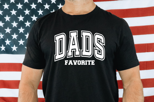 Dad's Favorite White T-shirt