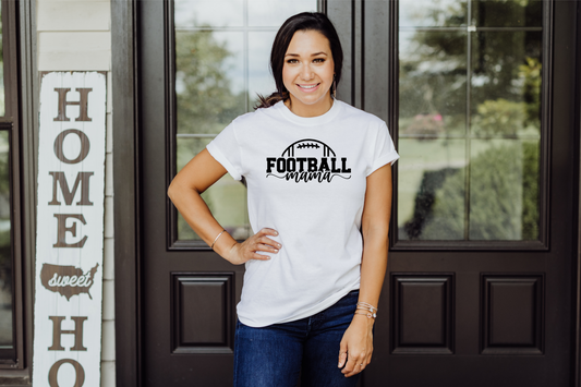 Football Mama T-shirt