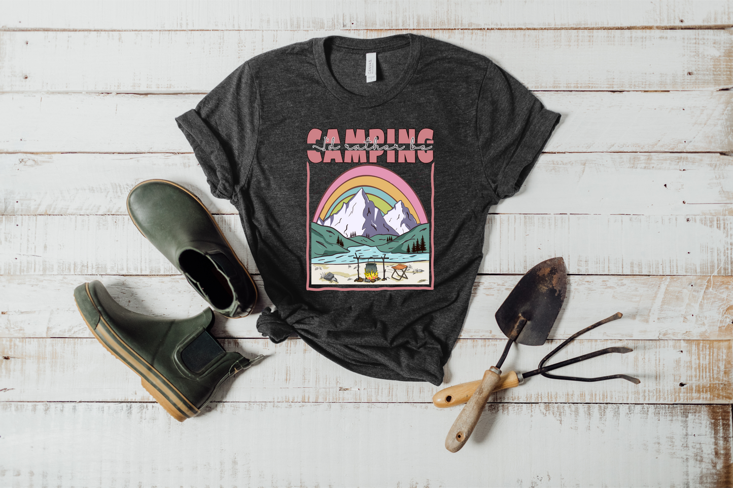 I'd Rather Be Camping T-shirt